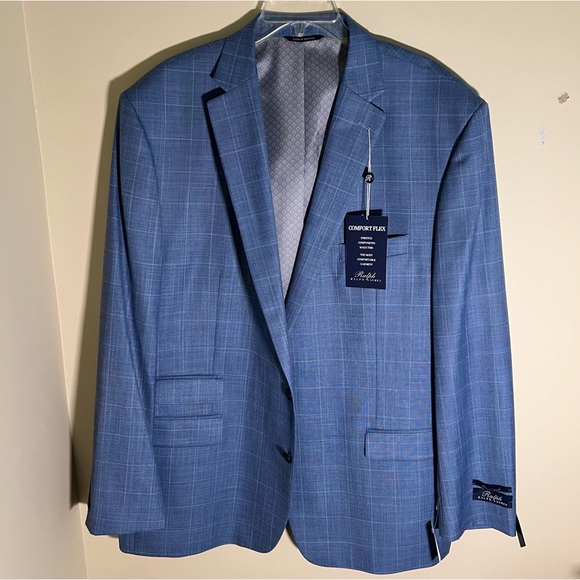 Ralph Lauren Other - Ralph Lauren Comfort Flex Window Pane Plus Size Sports Jacket